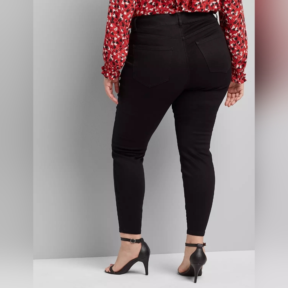 Lane Bryant No-Gap Curvy Fit High-Rise Skinny Jean Sz 24 NWT